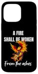 Coque pour iPhone 14 Pro Max Phoenix Rising Citation Rise from the Ashes Rebirth Symbol