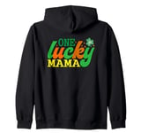 One Lucky Mama Irish Festive Spirit Zip Hoodie