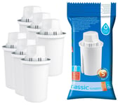 Pack de 6 Dafi Classic Cartouches compatibles avec Brita Classic & Dafi Class...