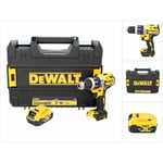 Dcd 796 nt Perceuse-visseuse à percussion sans fil Brushless 18V 70Nm + 1x Batterie 5,0 Ah + Coffret de transport - sans chargeur - Dewalt