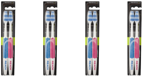 8 Toothbrush Reach Listerine Interdental Firm (4 x Twin Pack)