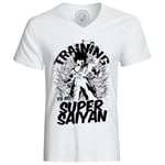 T-Shirt Training To Go Super Sayan Dragon Ball Z Dbz Manga Anime