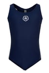 Color Kids Swimsuit Solid Baddräkt Barn Dress Blues