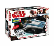 Star Wars VIII Build & Play Bleu Resistance A-Wing Fighter Plastique Kit 1:44