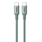 Ugreen USB-C Till USB-C 100W Kabel 1m PD - Grön