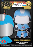 Funko Pop! Cartoons Pin: GI Joe - Cobra Commander #25 Large Enamel Pin (GIJPP0002)