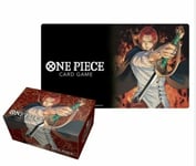 One Piece Card Game - Playmat and Storage Box Set -Shanks-