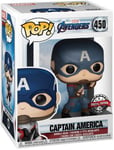 Funko Pop! Marvel Avengers End Game Captain America + Pop Protector