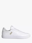 adidas VL Court 3.0 Lace Up Trainers, White