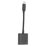 2‑in‑1 USB C To 3.5mm Adapter Type‑C To AUX Jack With USB C PD 60W Fas HOT