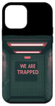 Coque pour iPhone 12 mini Costume amusant « We are Trapped Speech »