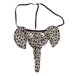 Sexiga herrbyxor Elephant Cartoon G-string Novelty Underwear Leopard