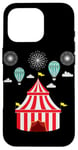 iPhone 16 Pro Circus Tent Cute Carnival Clown Costume Ringmaster Kids Boys Case