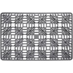 SHINING HOUSETapis d'évier de cuisine en silicone, excellent accessoire de grille de protection pour évier en acier inoxydable, évier de salle de