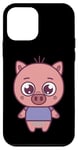 Coque pour iPhone 12 mini Cute Piglet - Baby Pig - Classic