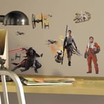 Star Wars RoomMates The Force Awakens Ep VII Ensemble Cast Peel and Stick Wall Decals