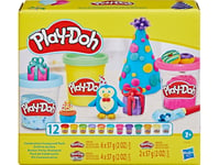 Playdoh Play-Doh Celebration Compound Pack 12 Pcs