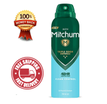 3 X Mitchum CLEAN CONTROL 48hr Anti Perspirant Deodorant For Men 200ml