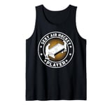 Mens Air Hockey - Sexy Air Hockey Player Tank Top