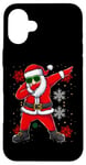 iPhone 16 Plus Dabbing Santa Christmas Claus Dab Dancing Ugly Xmas Sweater Case