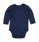 Body Bébé Coton Organic Manches Longues - Bz30 Bleu-Marine