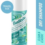 6 X Batiste Dry Original Shampoo - Travel Size 50ml