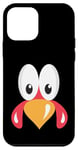 Coque pour iPhone 12 mini Grand visage de dinde pour Thanksgiving Day Meme Gobble Eyes Bec