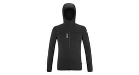 Polaire millet fusion grid hoodie noir