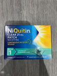 NiQuitin Clear 24 Hour 7 Patches Step 1, 21mg - Long Expiry 2025/2026