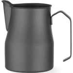 Pot à mousser le lait pour latte cappuccino 0,7 l noir - Hendi 451045