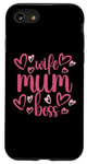 Coque pour iPhone SE (2020) / 7 / 8 Mums the Boss – Cadeau mignon pour la fête des mères