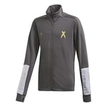 adidas B A.R. X TTOP Sweat-Shirt Garçon, Grey Six/Gold met, FR : 3XL (Taille Fabricant : 3-4A)