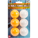 Bordtennisboll 6-pack, 6 st./ 1 förp.