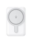 Vention FHSW0 5000mAh 20W magnetic powerbank (white) Nødlader - Hvit - 5000 mAh