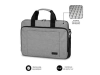 Subblim Sub-Lb-4Aplb10 Laptop Case 39.6 Cm (15.6&Quot ) Toploader Bag Grey