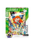 Nathan - Puzzle 500 pièces - Vive Les Bizarres ! / Mortelle Adèle - Adultes et Enfants dès 10 Ans - Puzzle de qualité supérieure - Collection Mes Héros - 12000983