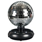 Music Discokula Lampa Spegel Silver