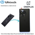 Vitre Arrière (Back Glass Phone) OnePlus 11R - Noir (Sonic Black)