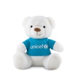 Unicef Ours en Peluche Blanc 18 cm