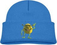 sanuo Shrek Wazowski Children Warm Knitted Headgear Girls Boys Outdoor Recreation Hat Cap