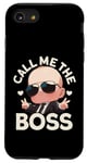 Coque pour iPhone SE (2020) / 7 / 8 Baby Boss « Call Me The Boss » Like A Boss Kids