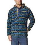 Columbia Men's Helvetia Hoodie, Collegiate Navy Checkered Peaks Multi, M