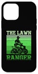 Coque pour iPhone 12 mini Citation amusante de la tondeuse à gazon The Lawn Ranger