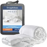 Snuggledown Hotel Collection Double Duvet - 13.5 Tog Luxury Embossed Extra Warm & Thick Winter Quilt Ideal for Chilly Nights - Made in the UK, Soft Touch Cover, Hypoallergenic, Washable (200 x 200cm)