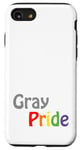 Coque pour iPhone SE (2020) / 7 / 8 Gris Pride coloré