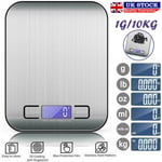 10kg Digital Kitchen Scales Electronic Balance LCD Food Weight Postal Scale UK