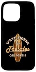 Coque pour iPhone 15 Pro Max Surf Trestles California Vintage Surf Vacation Design