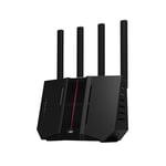 ASUS RT-BE86U BE6800 Dual-band WiFi 7 Router, supports 4096-QAM, Multi-link operation (MLO), AI WAN detection, AiMesh support, free network security comprehensive VPN features, Guest Network Pro