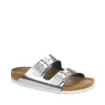 Birkenstock Arizona Soft Footbed Silver