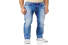 Tommy Hilfiger Scanton Slim Wlbs Dm0dm09554 Homme Pantalons en jean, Bleu (Wilson Light Blue Stretch), 28W / 36L